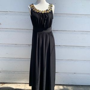 Forever 21 Maxi Dress with Unique Neckline